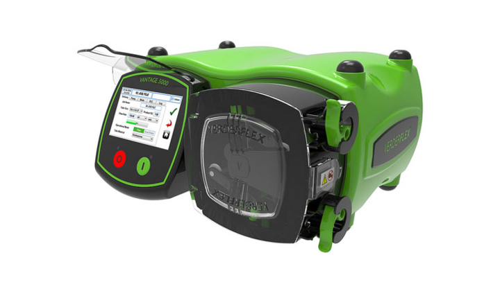 Pompe péristaltique Verderflex Vantage 5000: une pompe qui commande à distance 