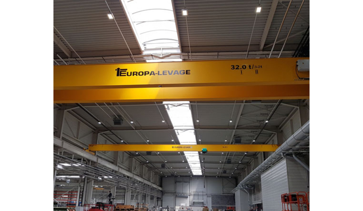 INDUCTOTHERM équipe sa nouvelle usine de fabrication de matériel VERLINDE