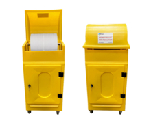 Kit Armoire mobile - Kit Absorbants hydrocarbures 330 L - KH 330 ARM