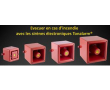 Sirènes d'évacuation incendie Tonalarm® 