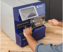 Imprimante avec applicateur Wraptor A6500 pour l’identification de fils 