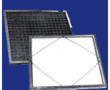 Filtre plan en média synthétique