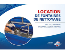 Location de fontaine de nettoyage biologique ou lessivielle Fuchs