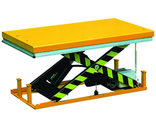 Table hydraulique acier à simples ciseaux