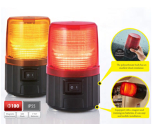 Balise Lumineuse Flash sur Piles - PFH - PATLITE