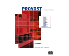 catalogue rayonnage pour magasin Provost