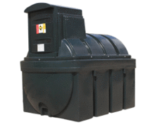 Cuve de stockage de gasoil double paroi en PEHD