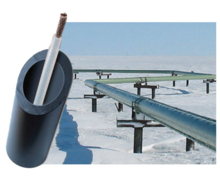 Système de traçage thermique à effet de peau ThermTrac pour pipelines