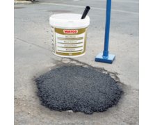 Réparation de sols bitume et béton